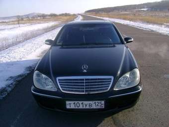 2003 Mercedes-Benz S-Class Pictures