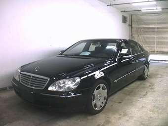 2003 Mercedes-Benz S-Class Photos