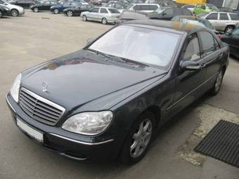 2003 Mercedes-Benz S-Class Pictures