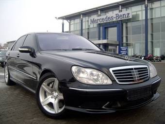 2003 Mercedes-Benz S-Class Pictures