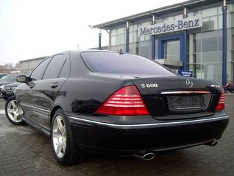 2003 Mercedes-Benz S-Class Photos