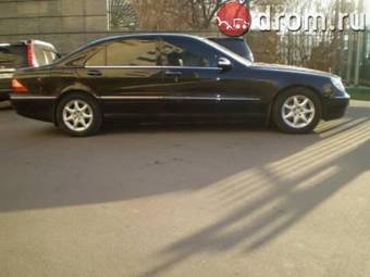 2003 Mercedes-Benz S-Class Photos