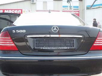 2003 Mercedes-Benz S-Class Pictures