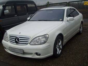 2003 Mercedes-Benz S-Class Photos