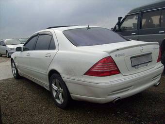 2003 Mercedes-Benz S-Class Pictures