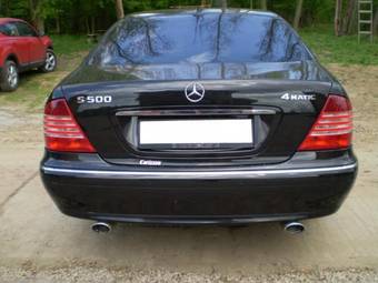 2003 Mercedes-Benz S-Class Pictures