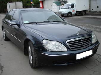2003 Mercedes-Benz S-Class Pictures
