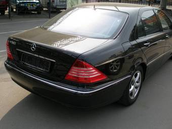 2003 Mercedes-Benz S-Class Photos