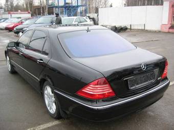 2003 Mercedes-Benz S-Class Pictures