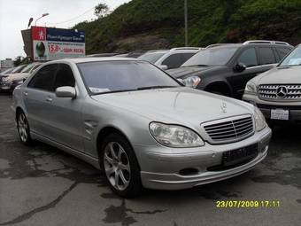 2003 Mercedes-Benz S-Class Pics