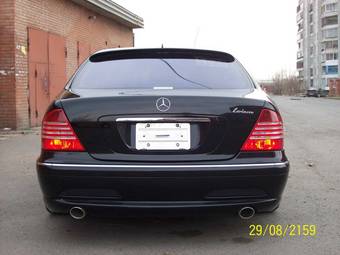 2003 Mercedes-Benz S-Class For Sale