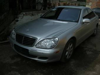 2003 Mercedes-Benz S-Class Pictures