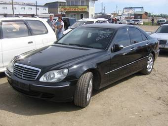 2003 Mercedes-Benz S-Class Photos