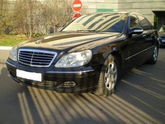 2003 Mercedes-Benz S-Class Pictures