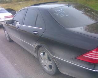 2003 Mercedes-Benz S-Class Photos