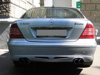 2004 Mercedes-Benz S-Class Photos