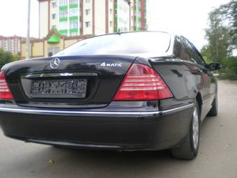 2004 Mercedes-Benz S-Class Pictures