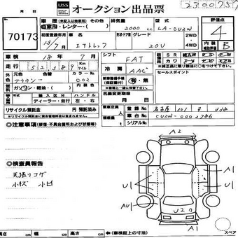 2001 Mitsubishi Airtrek