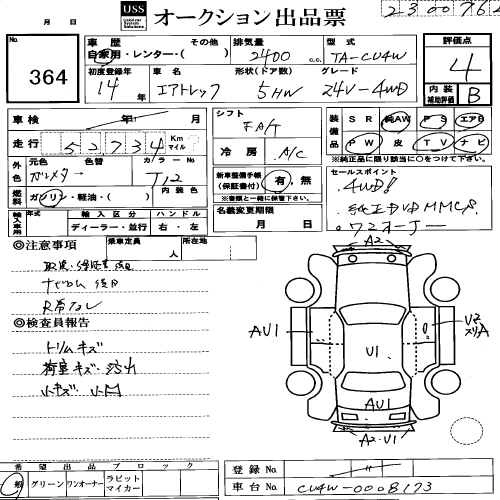 2001 Mitsubishi Airtrek Pictures