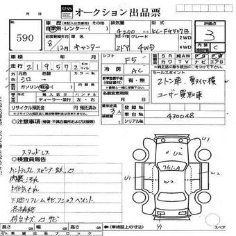 1996 Mitsubishi Fuso Canter