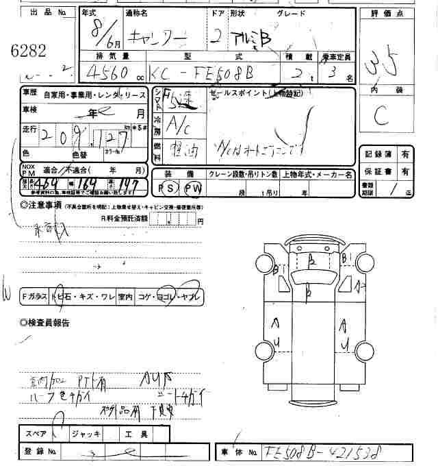 1996 Mitsubishi Fuso Canter