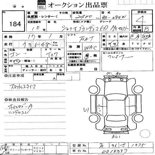 1998 Mitsubishi Chariot Grandis Photos