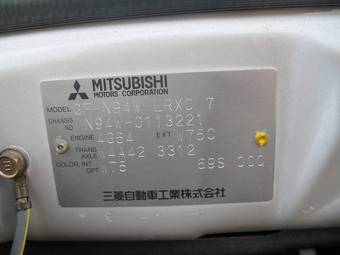 1999 Mitsubishi Chariot Grandis Pictures