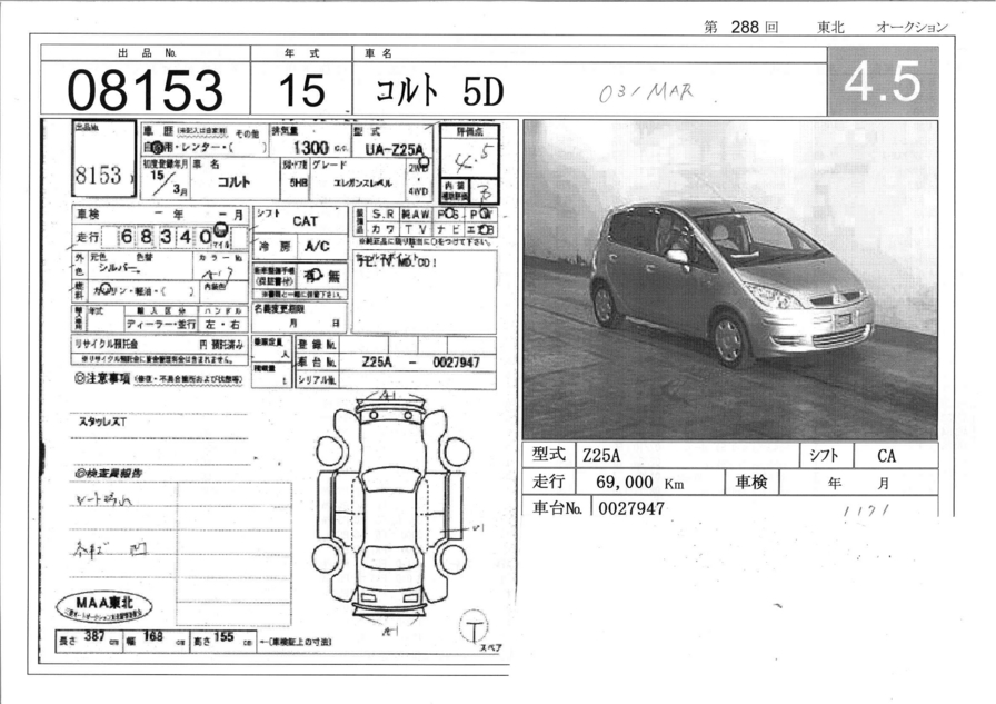 2003 Mitsubishi Colt Photos