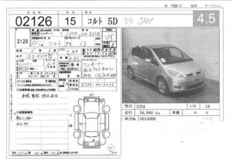 2003 Mitsubishi Colt Pictures