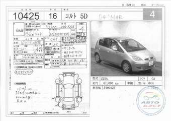 2004 Mitsubishi Colt Photos