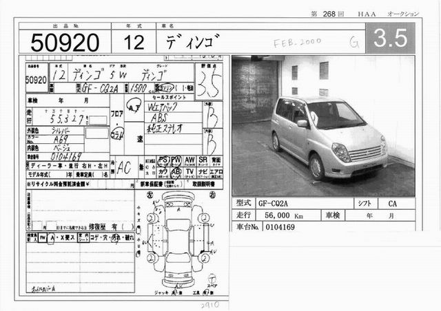 2000 Mitsubishi Dingo Wallpapers