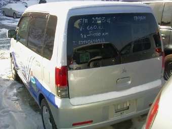 2003 Mitsubishi eK Wagon Pictures