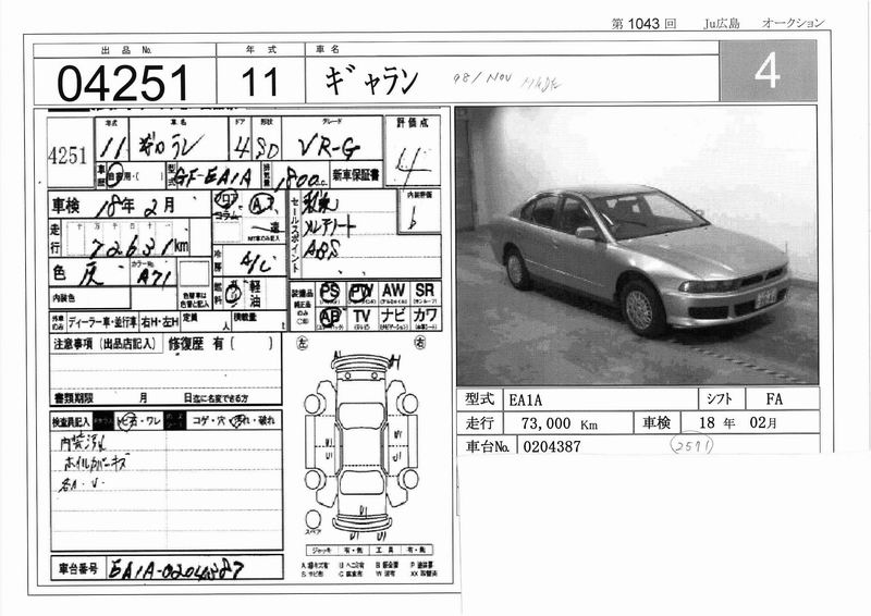 1999 Mitsubishi Galant Pictures