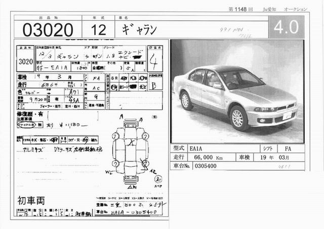 1999 Mitsubishi Galant Pics