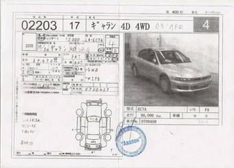 2005 Mitsubishi Galant Images
