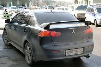 2008 Mitsubishi Lancer Pics