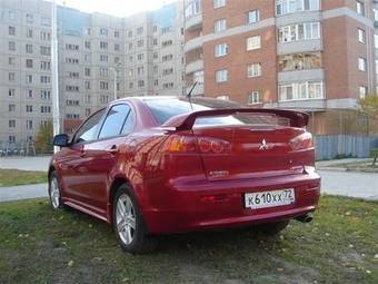 2008 Mitsubishi Lancer Pictures