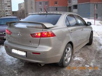 2009 Mitsubishi Lancer Wallpapers