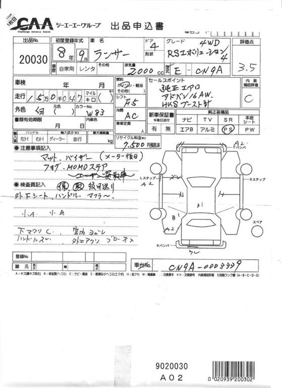 1997 Mitsubishi Lancer Evolution