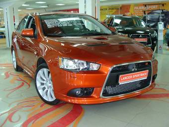 2008 Mitsubishi Lancer Sportback Photos