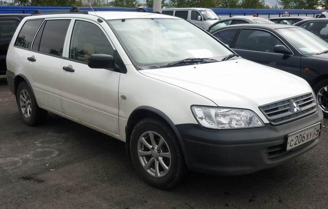 2003 Mitsubishi Lancer Wagon specs, Engine size 1.5, Fuel