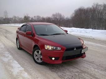 2008 Mitsubishi Lancer X Pictures