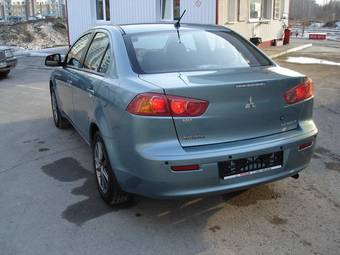 2008 Mitsubishi Lancer X Pictures