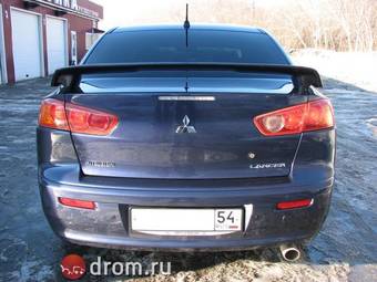 2008 Mitsubishi Lancer X Pictures