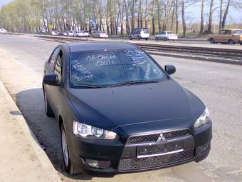 2008 Mitsubishi Lancer X Photos