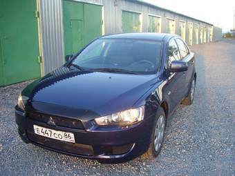 2008 Mitsubishi Lancer X Pictures