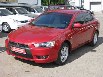 2008 Mitsubishi Lancer X Pictures