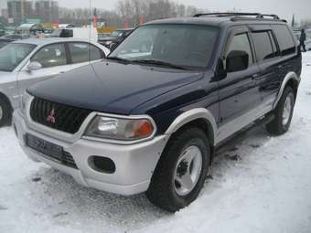 2001 Mitsubishi Montero Sport