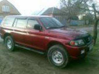 2001 Mitsubishi Montero Sport