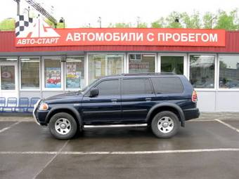 2002 Mitsubishi Montero Sport Wallpapers
